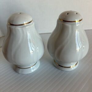 Polish vintage salt and pepper shakers